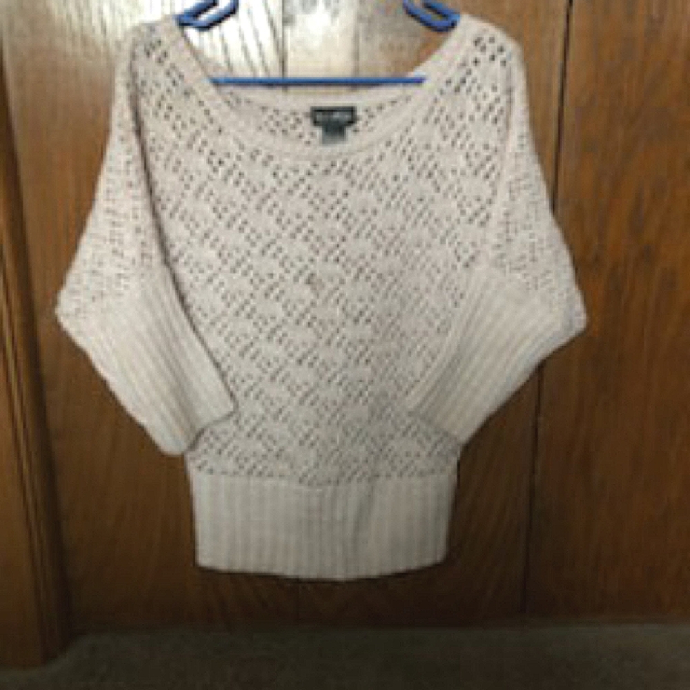 Acrylic Knit Blush Pink Sweater